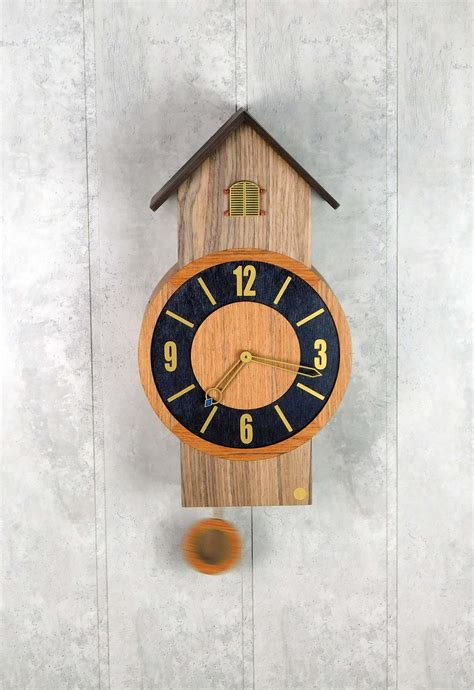 Modern Cuckoo Clock Etsy