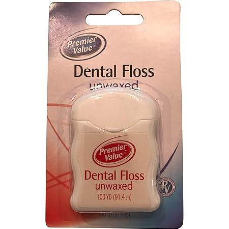 Amazon.com : POH Dental Floss Unwaxed, 100 Yard- 4 Pack : Flossing ...