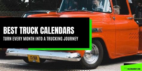 Top 8 Best Truck Calendars 2023 2024