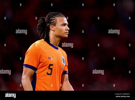 Netherlands' Nathan Ake during a international friendly match at the ...