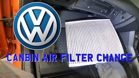 How To Change A Volkswagen VW AG Cabin Air Filter YouTube