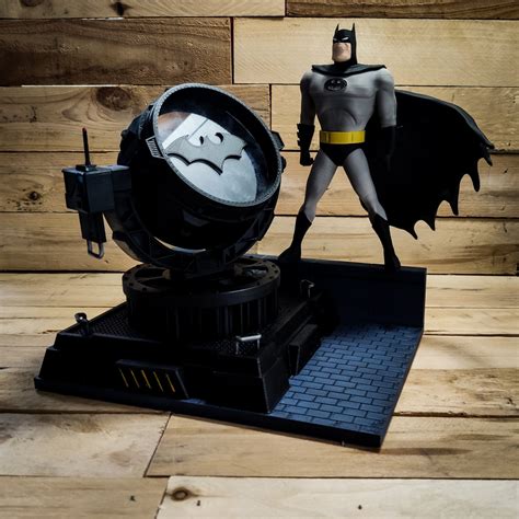 Batsignal Diorama Dark Knight Not Included The3dprinting 3d Print Dioramas Models And Props