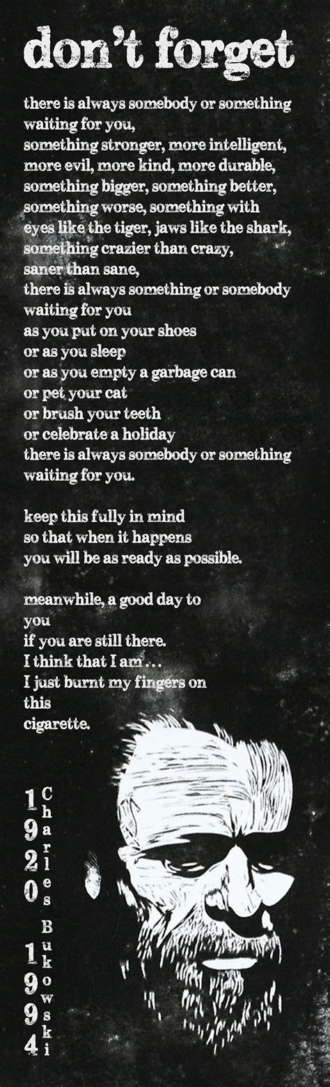 Bukowski On Writing Quotes. QuotesGram