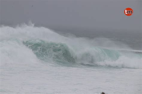 Alerta Naranja Por Temporal Costero En Todo El Litoral Gallego Con Olas