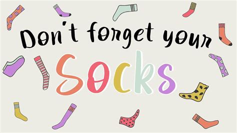 Don T Forget Your Socks Song Collab Studio Youtube Music