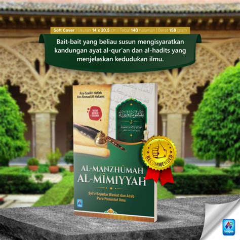 Buku Al Manzhumah Al Mimiyyah Sc Soft Cover Pustaka Arafah