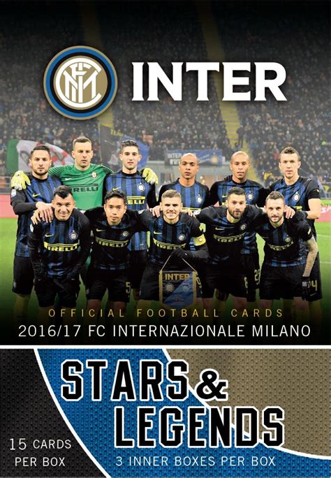 Inter Milan 2016 17 Stars And Legends Kártyagyűjtő