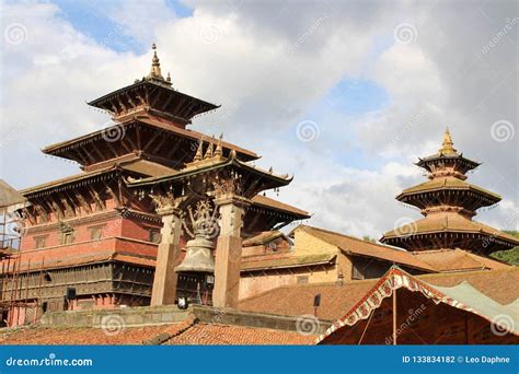 The Impressive Architecture of Patan Durbar Square Stock Photo - Image ...