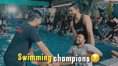 Finally Aj Swimming Pool Chaly Gay Ahmadbuttvlogs YouTube