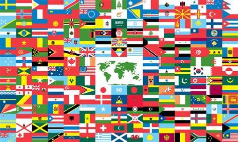 Country Flags Map Pictures - FreePrintable.me