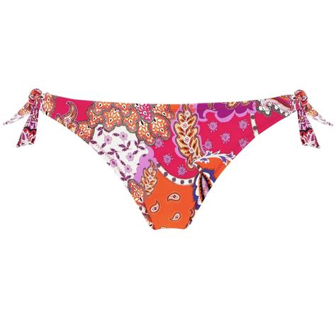 Antigel De Lise Charmel La Bollywood Slip De Bain Bikini Fushia Kashmir