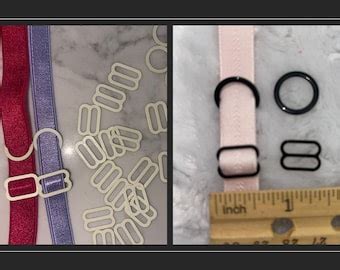 Lots Set Metal Bra Lingerie Adjustment Strap Slides And Etsy