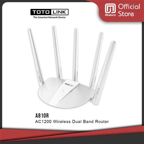 Jual TOTOLINK A810R AC1200 Wireless Dual Band Router Shopee Indonesia