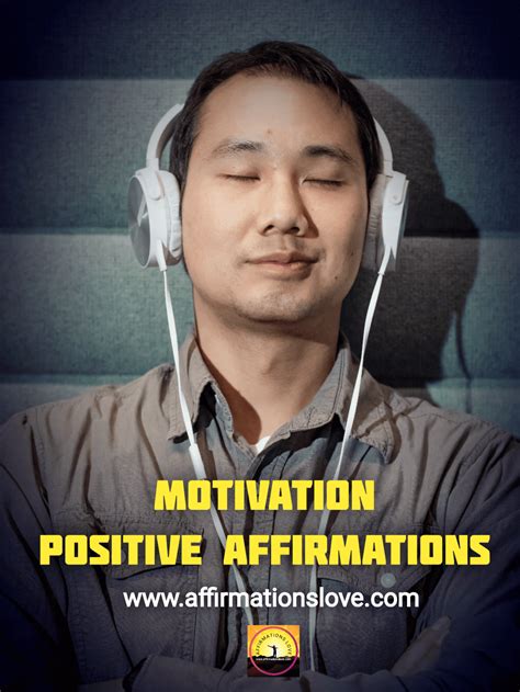 Motivation Positive Affirmations - Affirmations Love