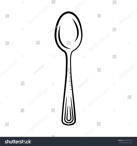 50,963 Spoon outline Images, Stock Photos & Vectors | Shutterstock