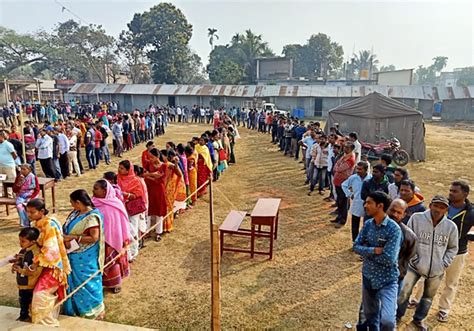 High Turnout In Tripura Polls Ruling Bjp Uncertain Left Congress Alliance Upbeat High