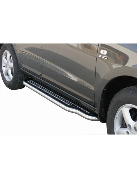 Marche pieds acier Inox élégant et solide Hyundai Santa Fe 2006 2009