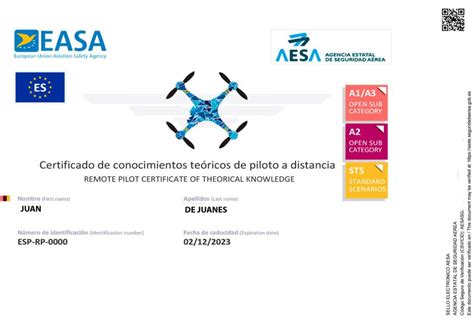 Pasos para la certificación como piloto de drones en España con AESA