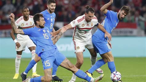 Italia Vs Hungría 2 0 Goles Y Resumen Del Triunfo De La ‘azzurri Por