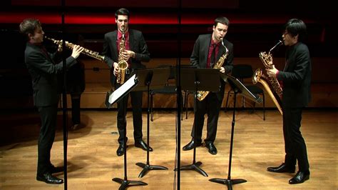 Alexandre Glazounov Quatuor pour saxophones en si bémol majeur op