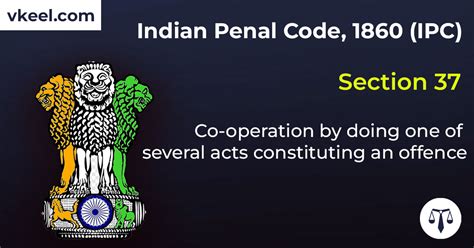 Section 37 Indian Penal Code 1860 IPC Co Operation By Doing One Of