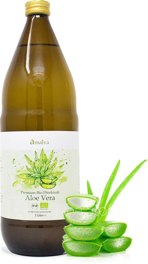 Aloe Vera Saft Bio Liter Amaiva Vitalabo