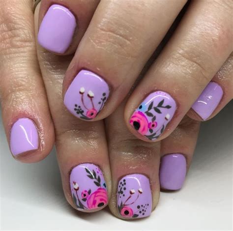 Pin By Sara Marie On Manicures In 2024 Nails Fancy Nails Floral Nails