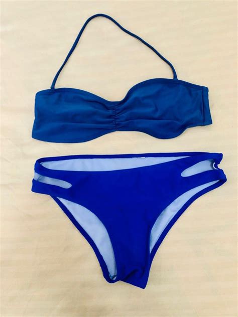 Royal Blue Bikini Set On Carousell