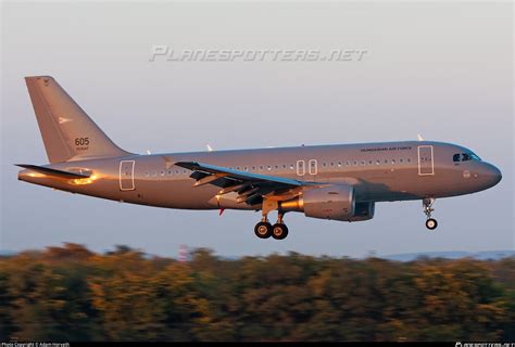 605 Hungarian Air Force Airbus A319 112 Photo By Adam Horvath ID