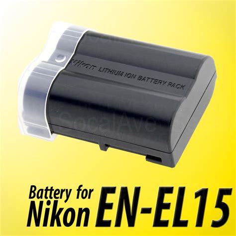 New En El Battery For Nikon D D D D D D D V