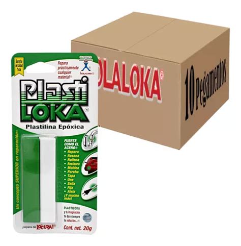 Plastiloka Kola Loka Verde Epoxico Gr En Plastilina Pzas Mercadolibre