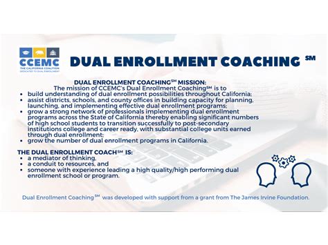 Dual Enrollment Program Assistance & Development 