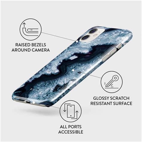 Frozen Lake Gray Marble Iphone 11 Case Burga