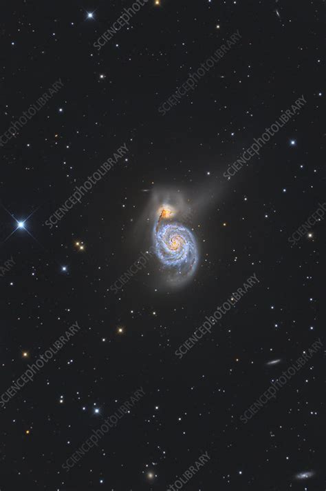 Whirlpool Galaxy - Stock Image - C049/3507 - Science Photo Library