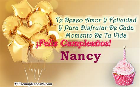 Feliz Cumplea Os Nancy Tarjetas De Felicitaciones E Im Genes Feliz