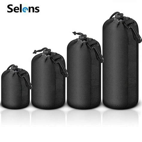 Selens Kamera Objektiv Tasche Schutzhülle Neopren für Nikon Canon Sony ...