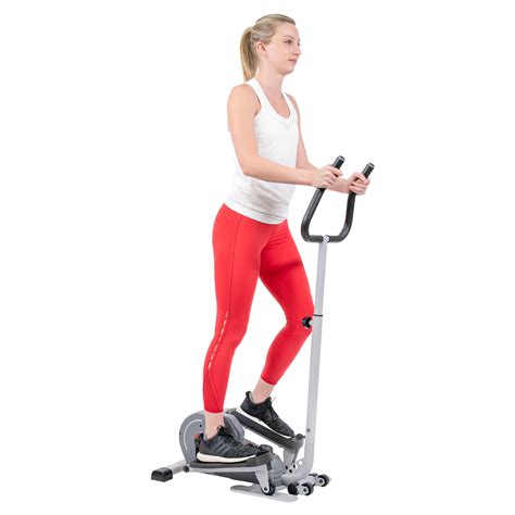 Sunny Health Fitness Compact Magnetic Standing Elliptical Machine W