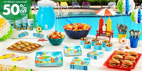 Beach Party Theme - Beach-Themed Party Supplies | Party City