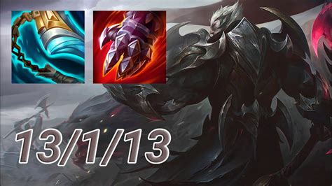 Darius Top Vs Renekton Kr Grandmaster Patch 1313 Youtube