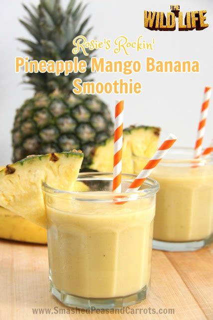 Recipe Pineapple Mango Banana Smoothie Smashed Peas And Carrots