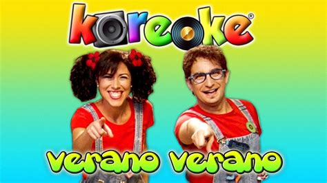 KOREOKE CantaJuego VERANO VERANO Coreografía Música Infantil