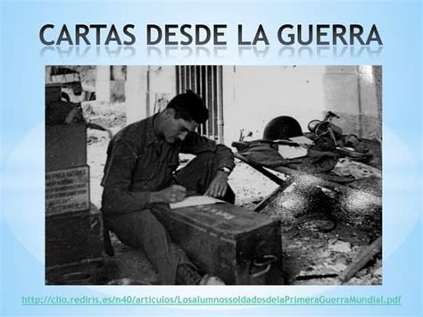 Carta Primera Guerra Mundial