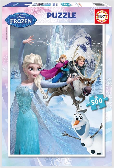 Puzzle Frozen Ľadové Kráľovstvo Educa 500 Ks