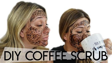 Diy Coffee And Honey Face Scrub Youtube