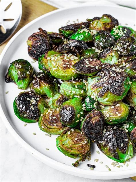 How To Cook Brussels Sprouts In The Oven Plant Power Couple