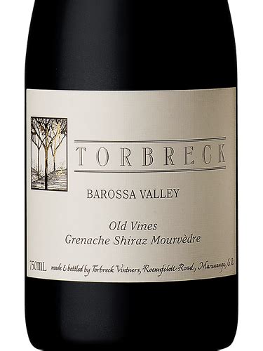 2018 Torbreck Old Vines Grenache Shiraz Mourvedre Vivino Us