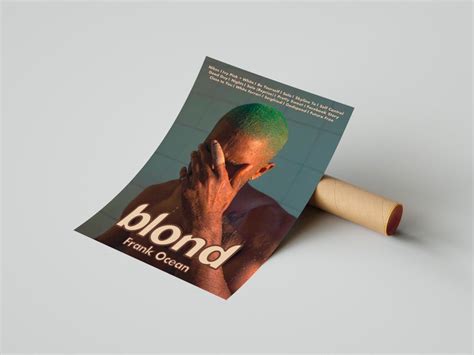 Frank Ocean Blonde Poster Etsy