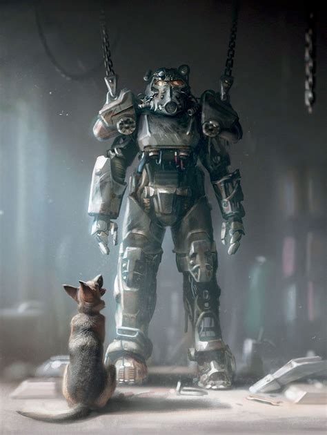 Power Armor From Fallout 4 Fallout Concept Art Fallout 4 Concept Art