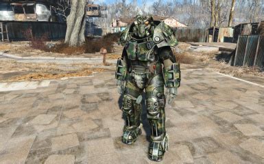 X 01 Enclave Power Armor Camouflage Retexture StandAlone At Fallout 4