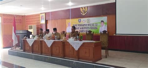 Mtq Ke Tingkat Kabupaten Serang Akan Dihelat Pekan Depan